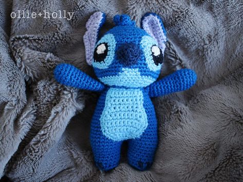 Crochet Disney Stitch, Lilo And Stitch Amigurumi, Blanket Yarn Amigurumi, Stitch Amigurumi, Stitch Pumpkin, Eyes Crochet, Lilo And Stitch Movie, Crochet Disney, Yarn Stash