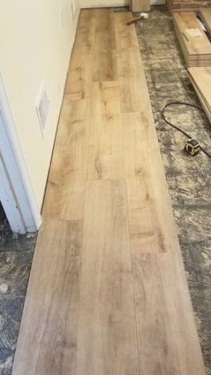 LifeProof Woodacres Oak 8.7 in. x 47.6 in. Luxury Vinyl Plank Flooring (20.06 sq. ft. / case) Lvp Basement, Classy Basement, Wide Plank Laminate Flooring, Vinyl Wood, Wood Floors Wide Plank, Luxury Vinyl Plank Flooring, Home Luxury, Basement Flooring, Flooring Ideas