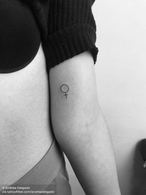 Feminism Tattoo, Venus Tattoo, Feminist Tattoo, Stick Poke Tattoo, Taurus Tattoos, Explore Tattoo, Gemini Tattoo, Cute Tiny Tattoos, Poke Tattoo