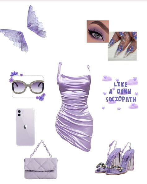 Polyvore Image, Polyvore, Purple