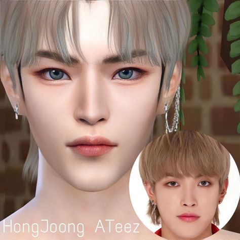 Sims 4 Cc Ateez, Sims 4 Ateez, Ateez Sims 4 Cc, Sims4 Characters, Sims 4 Kpop Cc, Sims 4 New Cc, Sims 4 Folder, Sims Maxis Match, Sims 4 Cc Male