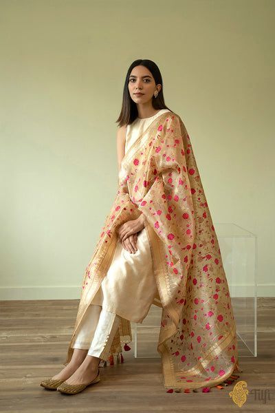 Dupattas Luxury Art Silk Churidar For Formal Occasions, Luxury Churidar With Dupatta For Women, Luxury Banarasi Silk Elegant Kurta, Luxury Art Silk Churidar With Sheer Dupatta, Luxury Sets For Eid, Saree Shape, Luxury Chinon Churidar With Dupatta, Luxury Silk Traditional Wear, Elegant Style, Luxury Raw Silk Traditional Wear For Spring, Luxury Chanderi Traditional Wear For Ceremonial Occasions