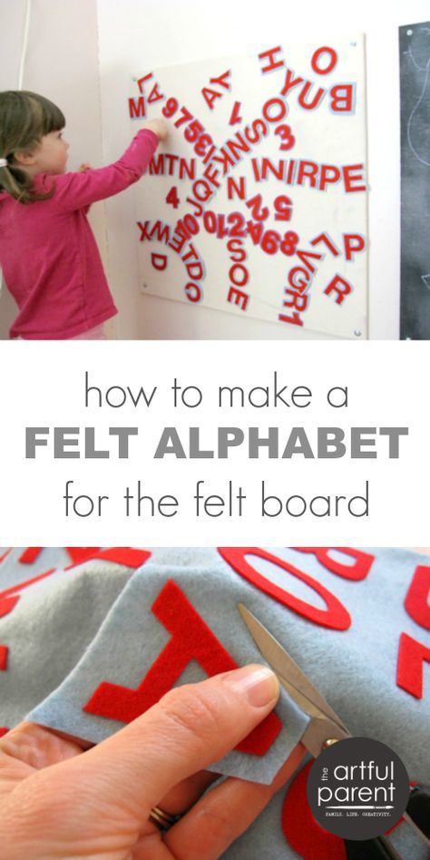 Make Your Own Felt Alphabet Letters - A tutorial for making super-easy, professional-looking felt letters. Felt Alphabet Letters, Felt Board Templates, Diy Felt Board, Felt Lettering, Felt Alphabet, Felt Board Patterns, Travel Book Diy, Felt Boards, Flannel Board Stories