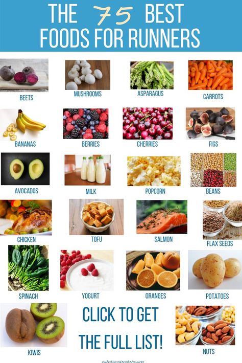 Foods For Runners, Best Food For Runners, Runners Diet, Marathon Nutrition, Nutrition Day, Runner Diet, Running Diet, Runners Food, Running Food