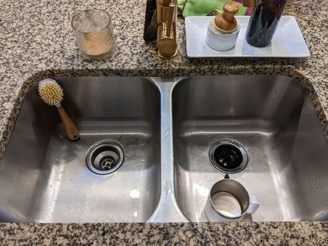 How to Replace and Install an Undermount Kitchen Sink — House by the Preserve Kitchen Sink Replacement, Kitchen Sink Upgrade, Pantry Upgrade, Cheap Kitchen Renovations, Diy Home Building, Replacing Kitchen Sink, Under Mount Kitchen Sink, Undercounter Sink, Kitchen Sink Diy