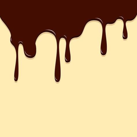 Chocolate dripping, Chocolate background vector illustration Chocolate Template, Dripping Chocolate, Chocolate Dripping, Me Cover Instagram Highlight, Food Background Wallpapers, Chocolate Drawing, Chocolate Background, Cake Background, Banana Roll