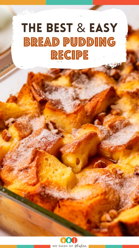 Quick And Easy Bread Pudding Recipe, How To Make Bread Pudding Recipes, French Bread Bread Pudding, Pear Bread Pudding Recipe, Cuban Bread Pudding Recipe, Bread Pudding Easy Quick, Brioche Bread Pudding Recipes, How To Make Bread Pudding, Recipes Using Instant Pudding