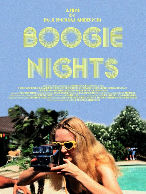 Boogie Nights, Movie Posters Design, Movie Director, Cinema Posters, Alternative Movie Posters, Movie Poster Art, Film Posters, Gorillaz, Exhibition Poster