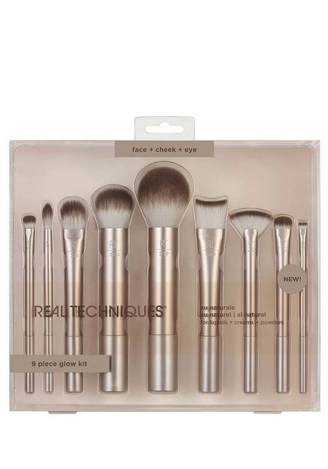 Makeup Brushes Real Techniques, Real Techniques Setting Brush, Real Techniques Brushes, Shading Brush, Perfect Selfie, Glow Kit, Real Techniques, Au Naturale, Concealer Brush