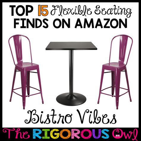 Flex Seating High School, Flexible Seating In High School, Middle School Flexible Seating Ideas, Flexible Seating Classroom Middle School, Flexible Seating Classroom High School, Flexible Seating Classroom Elementary, Academy Classroom, Guided Reading Table, Flexible Seating Classroom