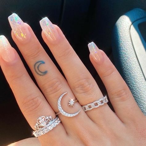 Unghie Nail Art, Classy Acrylic Nails, Acrylic Nails Coffin Short, Short Acrylic Nails Designs, Acrylic Nails Coffin, Prom Nails, Dream Nails, Fire Nails, Coffin Nails Designs