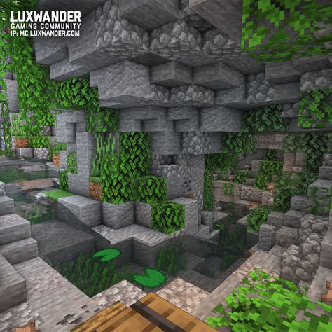 Congratulations to the winner of this week's terraforming competition! In first place for players, we have D_Kw, and in second and third are ThatLazuli and Kissakitty6! Our staff winner was TheLordCthulhu. The theme was overgrown cave. Thank you to everyone who participated, and we hope to see you again next week! Minecraft Building Ideas Overgrown, Minecraft Cave Terraforming, Minecraft Caves Ideas, Minecraft Overgrown Cave, Minecraft Cave Base Entrance, Minecraft Terraforming Ideas, Cave Builds Minecraft, Minecraft Overgrown Builds, Minecraft Overgrown House