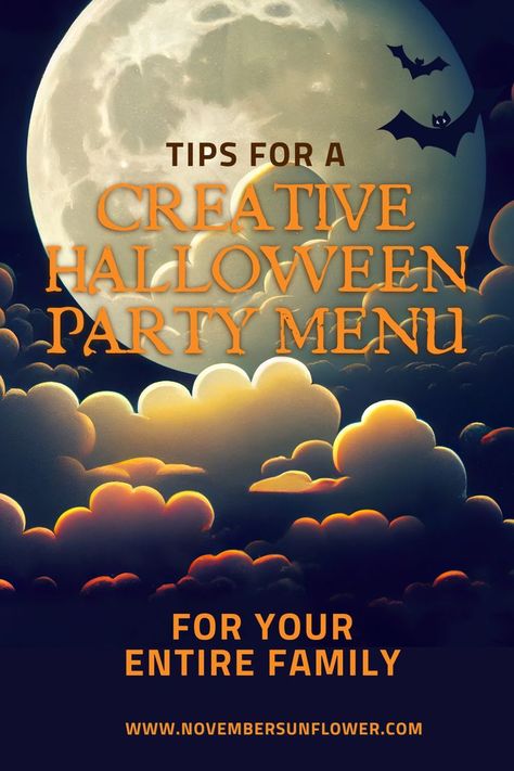 halloween party menu Halloween Party Menu, Party Menu Ideas, Family Halloween Party, Halloween Party Planning, Flavored Beer, Halloween Menu, Pigs In A Blanket, Party Menu, Favorite Candy