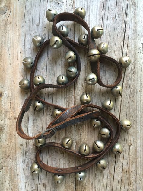 Sleigh Bells - #vintage #horses #yule #christmas #jinglebells #whitemagickalchemy Yule Aesthetic, Icelandic Christmas, Blessed Yule, Oak King, Whimsical House, Christmas Aesthetics, Yule Christmas, Great Mother, Sleigh Bells