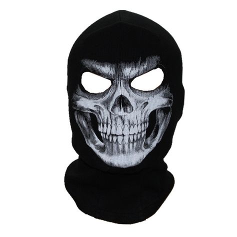 Black Mask Balaclava Beanies Hats Men Ghost Skull Full Face Warmly Mask Hood Beanie Ggorros Hombre Casquette Bbalaclava-in Skullies & Beanies from Men's Clothing & Accessories on Aliexpress.com | Alibaba Group Skull Balaclava, Halloween Contacts, Skull Mask, Face Protection, Black Mask, Sports Training, Pet Costumes, Paintball, Animal Pillows