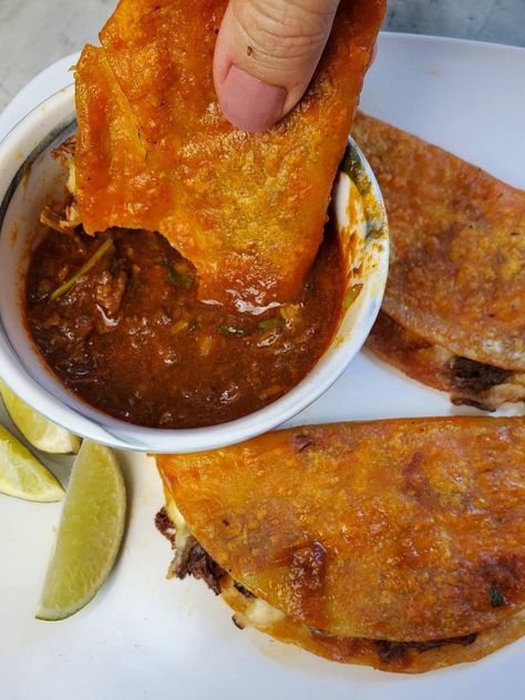 Saucy Tacos, Best Birria Recipe, Birria Recipes, Quesa Tacos, Sauce For Tacos, Carne Asada Street Tacos, Authentic Carne Asada, Asada Street Tacos, Mexican Street Tacos