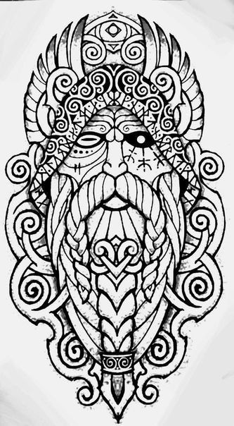 Asatru Tattoo, Viking Drawings, Viking Tattoos For Men, Norse Mythology Tattoo, Viking Tattoo Sleeve, Viking Tattoo Symbol, Minimalist Tattoo Ideas, Vikings Tattoo, Symbole Viking