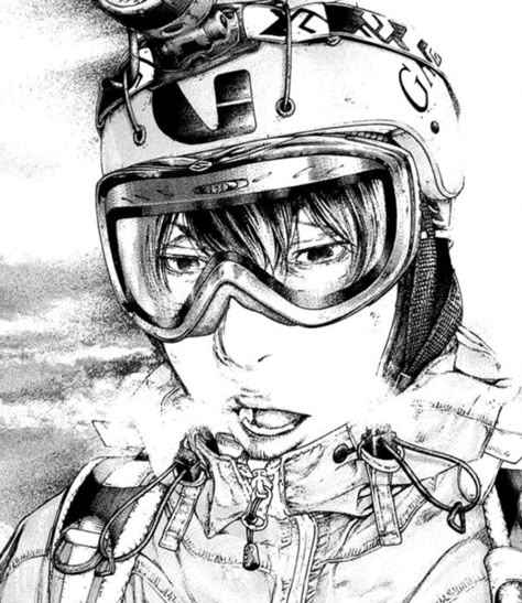 The Climber Pfp, Climber Pfp, Climber Manga Panels, The Climber Manga, Climber Manga, Sakamoto Shinichi, Shinichi Sakamoto, Drawing With Ink, Pfps Anime Manga