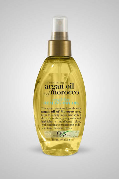 Oil Spray For Hair, Ogx Argan Oil Of Morocco, Ogx Argan Oil, Split End Repair, Argan Oil Morocco, Ogx Hair Products, Argan Oil Of Morocco, Oriflame Beauty Products, Argon Oil