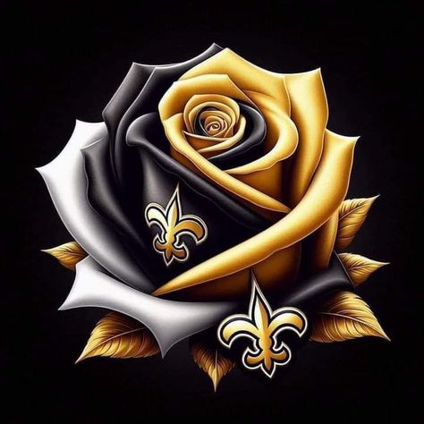 Saints Wallpaper, Saints Logo, New Orleans Saints Logo, Nfl Saints, Downtown New Orleans, Rhinestone Designs Templates, Team Theme, 49ers Logo, San Francisco 49ers Logo