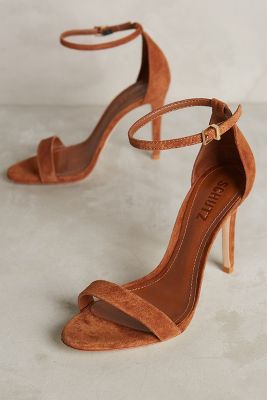 http://www.anthropologie.com/anthro/product/37284726.jsp?color=026&cm_mmc=userselection-_-product-_-share-_-37284726 Hak Tinggi, Trending Heels, Dr Shoes, High Heeled Sandals, No Shoes, Suede High Heels, Heels High, Trending Today, Pretty Shoes