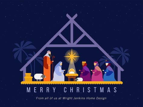 Merry Christmas, from all of us at Wright Jenkins Home Design. Merry Christmas Nativity, Church Bulletin Boards, Church Bulletin, Graphic Wallpaper, Christmas Nativity, Nativity Scene, Merry Christmas And Happy New Year, Happy Christmas, Christmas Design