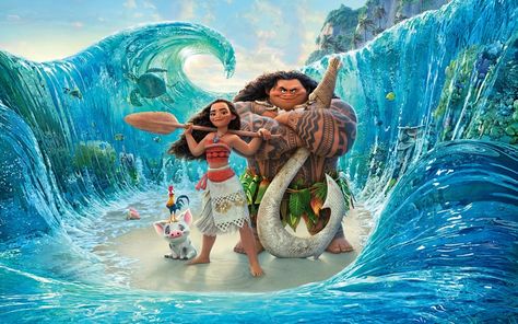 Disney Moana Art, Moana 2016, Moana Coloring, Moana Movie, Walt Disney Movies, Moana Coloring Pages, Uhd Wallpaper, Fb Cover Photos, Disney Images