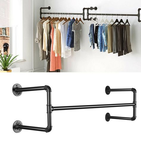 Wall hangers for clothes