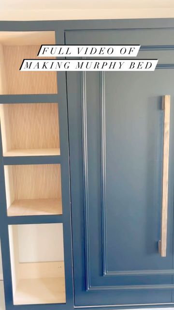 HomeDIY on Instagram: "Long version of how I made the Murphy bed to see if you want to do it. Warning it’s 6 mins long, don’t judge just a lot of information. Hope it helps people decide if they want to do it or not. Thanks for watching. If you are interested in the kit, anything I used/alternatives I attached to my linktree in the bio on my Amazon storefront. #murphybed #bed #diy #diybuild #build #bedroom #spacesaver #bedinabox #howto #tutorial" Full Murphy Bed Diy, Diy King Murphy Bed, Diy Murphy Bed With Shelves, How To Make A Murphy Bed Diy, King Size Murphy Bed Diy, Diy Bedroom Built Ins, Diy Murphy Bed With Desk, How To Build A Murphy Bed Diy, Diy Queen Murphy Bed