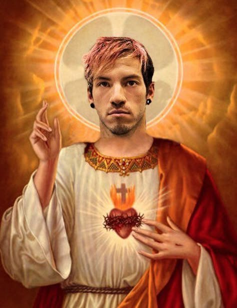 Alabaré a mi señor Joshua Donas Papasito Nalgón :3 One Pilots, Twenty One Pilots, Twenty One, Pilots, Fedora, Skeleton, Jesus, Humor, Humour