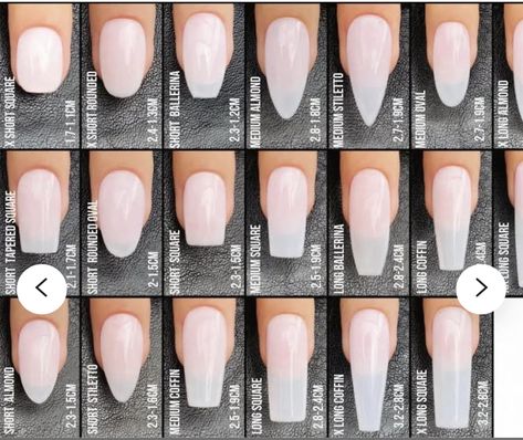 Gel Nails Shape, Types Of Nails Shapes, Wedding Nails French, Wedding Nails Glitter, Nails For Bride, Wedding Nails For Bride, Wedding Nails Design, Nail Style, Nails Glitter