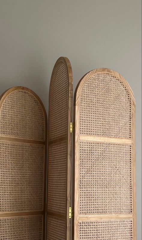 Rattan Partition Design, Paravan Wood, Paravane Decorative, Rattan Partition, Rattan Room Divider, Rattan Screen, Desk Partitions, Room Separator, Door Dividers