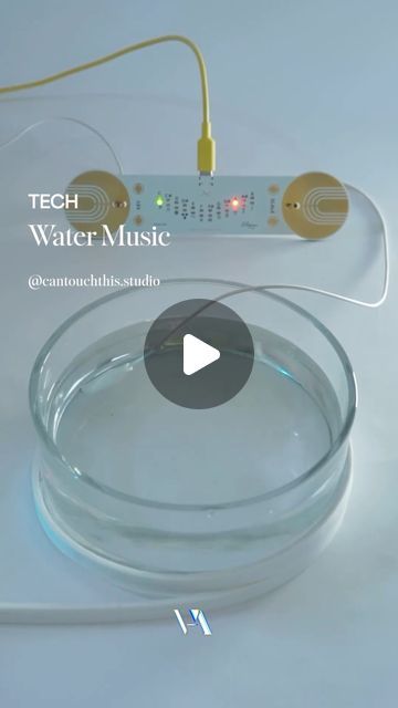 WAA Magazine on Instagram: "Can Touch This Studio @cantouchthis.studio, founded by the creators of Playtronica, designs interactive musical experiences that transform everyday objects into instruments. Based in Paris and Berlin, the studio is renowned for its innovative musical gadgets.
Showcasing the TouchMe device by Playtronica, the creators uses the device to elevate water sounds. This experiment measures the sensitivity of water with lights, creating an immersive auditory experience that highlights the intricate and delicate nature of water as an instrument.

Video @cantouchthis.studio

#water #art #soundart #technology #music #instrument #interactiveart #soundartist #interactive

Subscribe @waa.magazine
for Extraordinary Inspiration" Sound Experiments, Sound Art, Music Instrument, Interactive Art, Water Art, Everyday Objects, Art Music, The Studio, Berlin