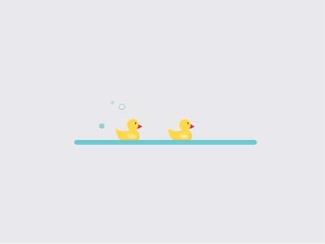 Loading Screen 5/5 - Ducks by Vick Romero Cute Loading Screen, Loading Design, Duck Gif, Loading Screen Gif, Loading Screen Animation, Cute Loading Gif, Loading Screen, Loading Page Animation, Loading Gif