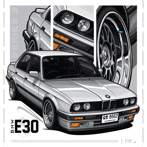 Im just Classic😎 ARTIST @pjrstudio High quality car illustration for car lover search on instagram "pjr.studio" Bmw E30 Sketch, Bmw E30 M3 Drawing, Bmw E30 M3 Poster, Bmw E30 Poster, Bmw E30 Drawing, E30 Tattoo, Bmw E30 Stance, E30 Poster, Bmw E30 Touring