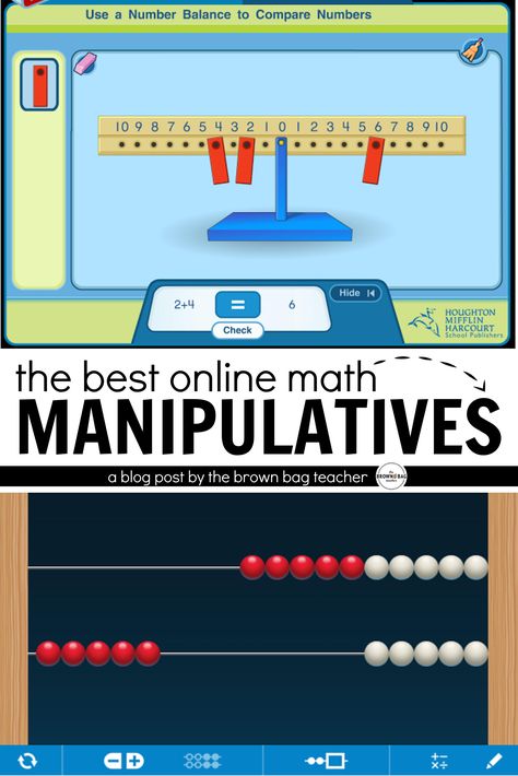 Some amazing online math manipulatives that help students with abstract concepts both in class and at home - the perfect transition from concrete to representational math thinking. Cuisenaire Rods, Math Apps, Number Talks, Eureka Math, Base Ten, Math Manipulatives, Second Grade Math, Math Methods, Math Workshop