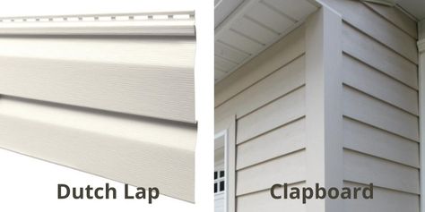 Dutch Lap Siding Exterior, Dutch Lap Vs Clapboard Siding, Clapboard Siding Exterior, Vynal Siding, Dutch Lap Vinyl Siding, Dutch Lap Siding, Clapboard Siding, Siding Options, Lap Siding