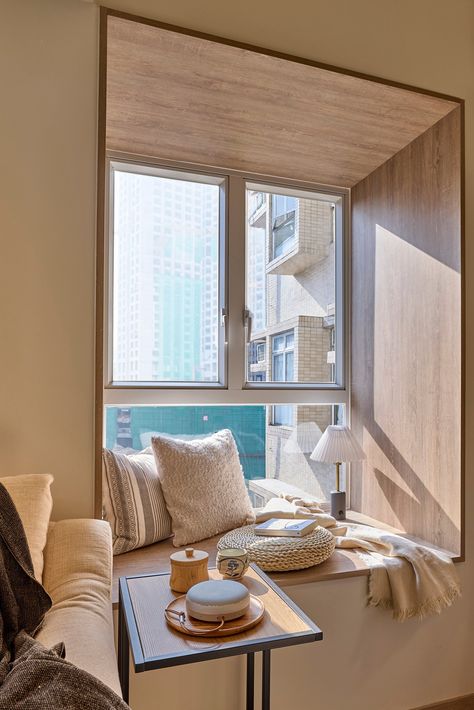 ‘We wanted a lighter, more airy place’: micro-apartment in Hong Kong remodelled to maximise space and let in more natural light | South China Morning Post Hong Kong Home Design, Smallest Apartment, Hong Kong Interior Design, Hong Kong Apartment, Apartment Ideas Aesthetic, Repulse Bay, Connected To Nature, Micro Apartment, Make A Room