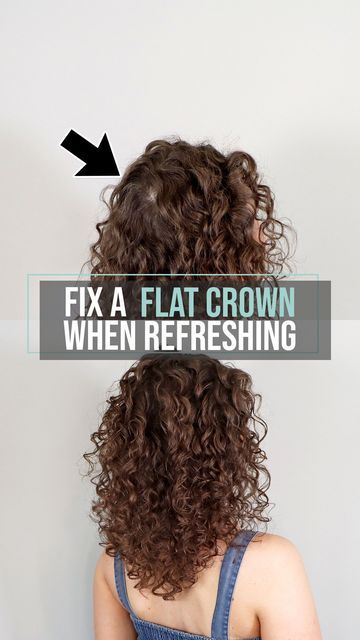 How To Use A Pick For Curly Hair, Refreshing Curls Next Day, Day 3 Curly Hair Refresh, Refresh Curly Hair Next Day, Curl Refresh, 2nd Day Curly Hair Refresh, Second Day Curly Hair Refresh, Refresh Curly Hair, Refreshing Curly Hair