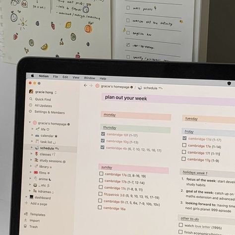 Notion Workspace, Free Notion Templates, Notion Template Ideas, Notion Ideas, Notion Inspo, Digital Organization, Notion Templates, Romanticizing School, Academic Motivation