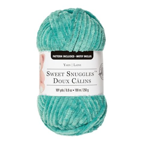 Sweet Snuggles Yarn, Loops And Threads Yarn, Wonderland Makeup, Comfy Accessories, Hats And Scarves, Knitting Gauge, I Love This Yarn, Blanket Yarn, Knitting Gift