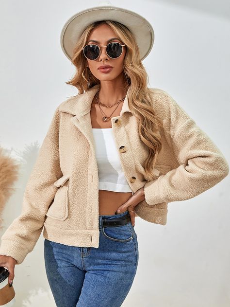 Teddy coat outfit