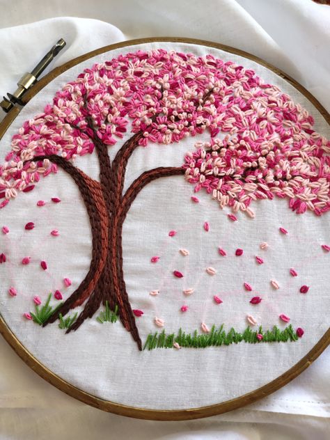 Pink blossom tree