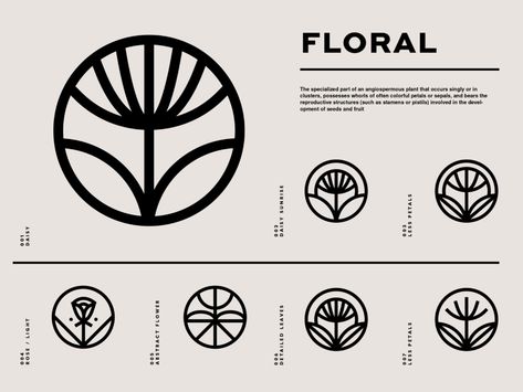 SY Flower Marks by Kevin Craft on Dribbble Logo Luxe, Floral Graphic Design, Plant Logos, Floral Logo Design, Flower Branding, Flower Logo Design, Craft Logo, Logo Luxury, Logo Floral