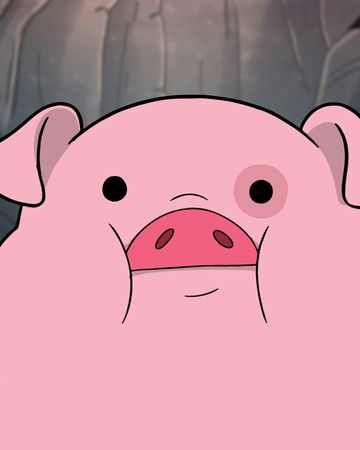 Gravity Falls Waddles, Mini Tela, Pet Pig, Pig Wallpaper, Dipper And Mabel, Cute Couples Cuddling, Opening Credits, Pet Pigs, Cartoon Pics