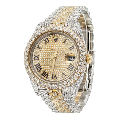 rolex Rolex Diamond Watch, Rolex Diamond, Diamond Watches, Silver Pocket Watch, Diamond Watches For Men, Rolex Watches For Men, Expensive Watches, Invicta Watches, Womens Watches Luxury