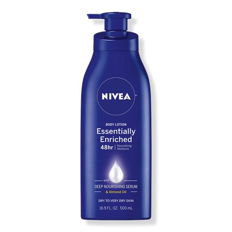 Essentially Enriched Body Lotion - Nivea | Ulta Beauty Yohan Blake, Body Milk, Pretty Skin, Moisturizer For Dry Skin, Smoother Skin, Personal Hygiene, 로고 디자인, Ulta Beauty, Makeup Skin Care