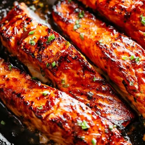 Firecracker Salmon Recipe - Cafe Delites Firecracker Salmon Recipes, Firecracker Salmon, Salmon Recipe Pan, Salmon Dinner Recipes, Oven Salmon, Salmon Recipes Pan Seared, Salmon Recipes Baked Healthy, Fish Recipes Baked, Resep Smoothie