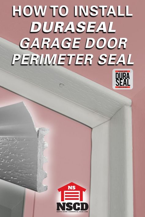 Learn how to install DuraSeal's garage door Perimeter seal with NorthShore's handy video guide! DuraSeal reduces your energy costs by insulating your facility or garage with PVC designed to be flexible and durable in the elements. Save on shipping costs with Coil DuraSeal, which can be rolled for easy transportation. Available in white, sandstone, and black. They can also be painted if desired. See listing here: https://tinyurl.com/3xsvxfzz #Northshore #duraseal #diy #ditgaragedoor #garagedoor Winterize Garage Door, Insulate Garage Door Diy, Garage Door Insulation Diy, Inexpensive Way To Insulate Garage Door, Replace Garage Door Bottom Seal, Garage Door Bottom Seal, Garage Door Weather Stripping, Garage Door Weather Seal, Garage Door Seal