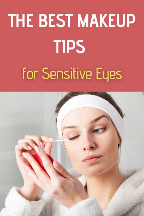 Frequent burning, itching or tears can be an indication of sensitive eyes. But what are the causes and what do you have to pay attention to when applying makeup and care? We clarify! #sensitiveeyemakeup Best Eye Makeup For Dry Eyes, Best Eye Makeup For Sensitive Eyes, Make Up For Sensitive Eyes, Eye Makeup For Sensitive Eyes, Sensitive Eye Makeup, Makeup For Sensitive Eyes, Hypoallergenic Eye Makeup, Irritated Eye, Eye Skin Care